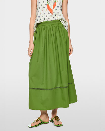Cotton Skirt - Green
