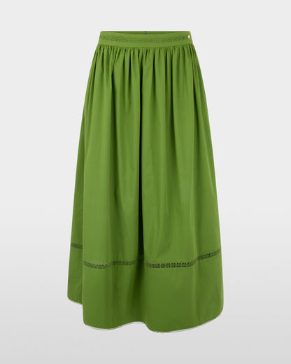 Cotton Skirt - Green