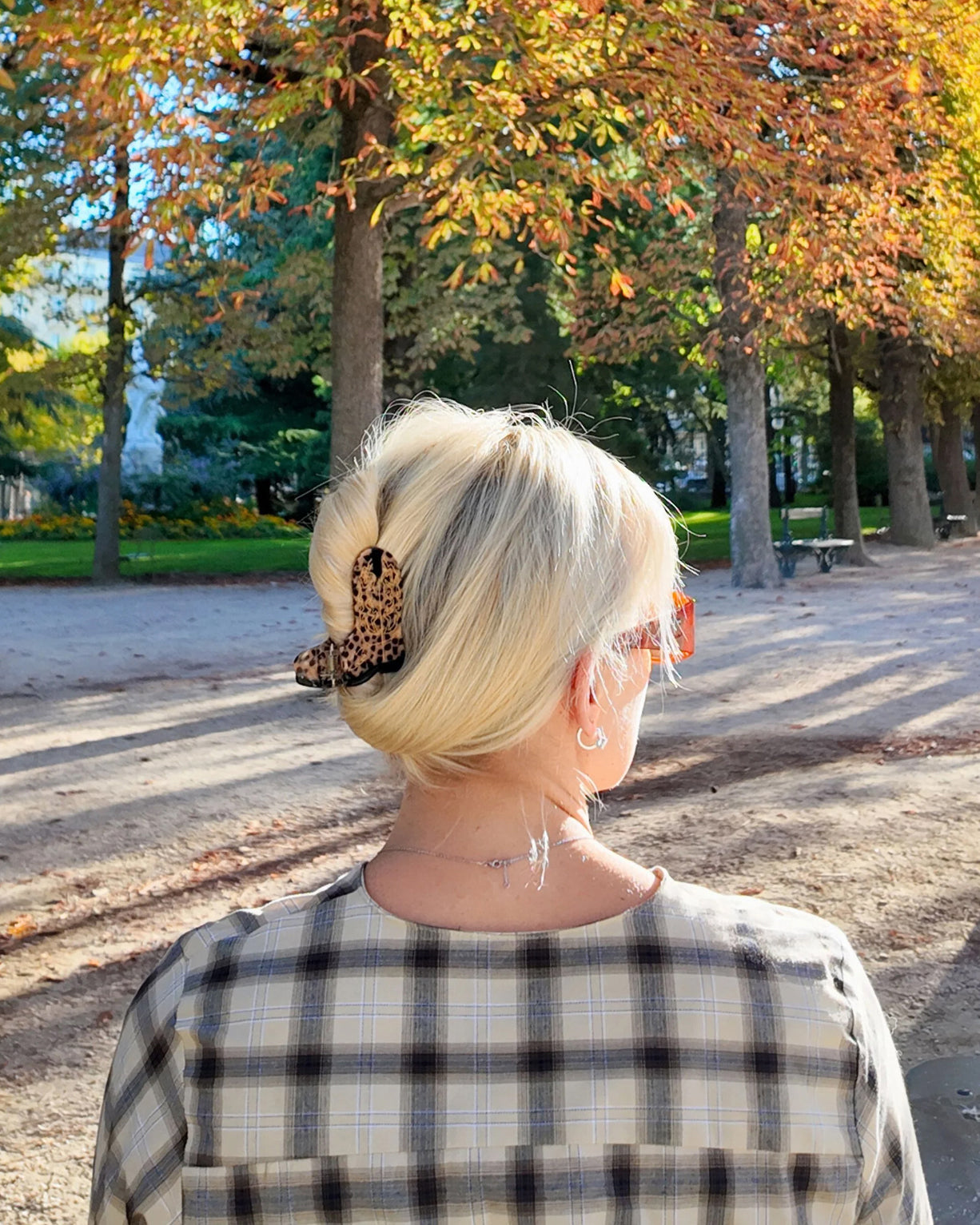 Cowboy Boot Hair Claw - Brown