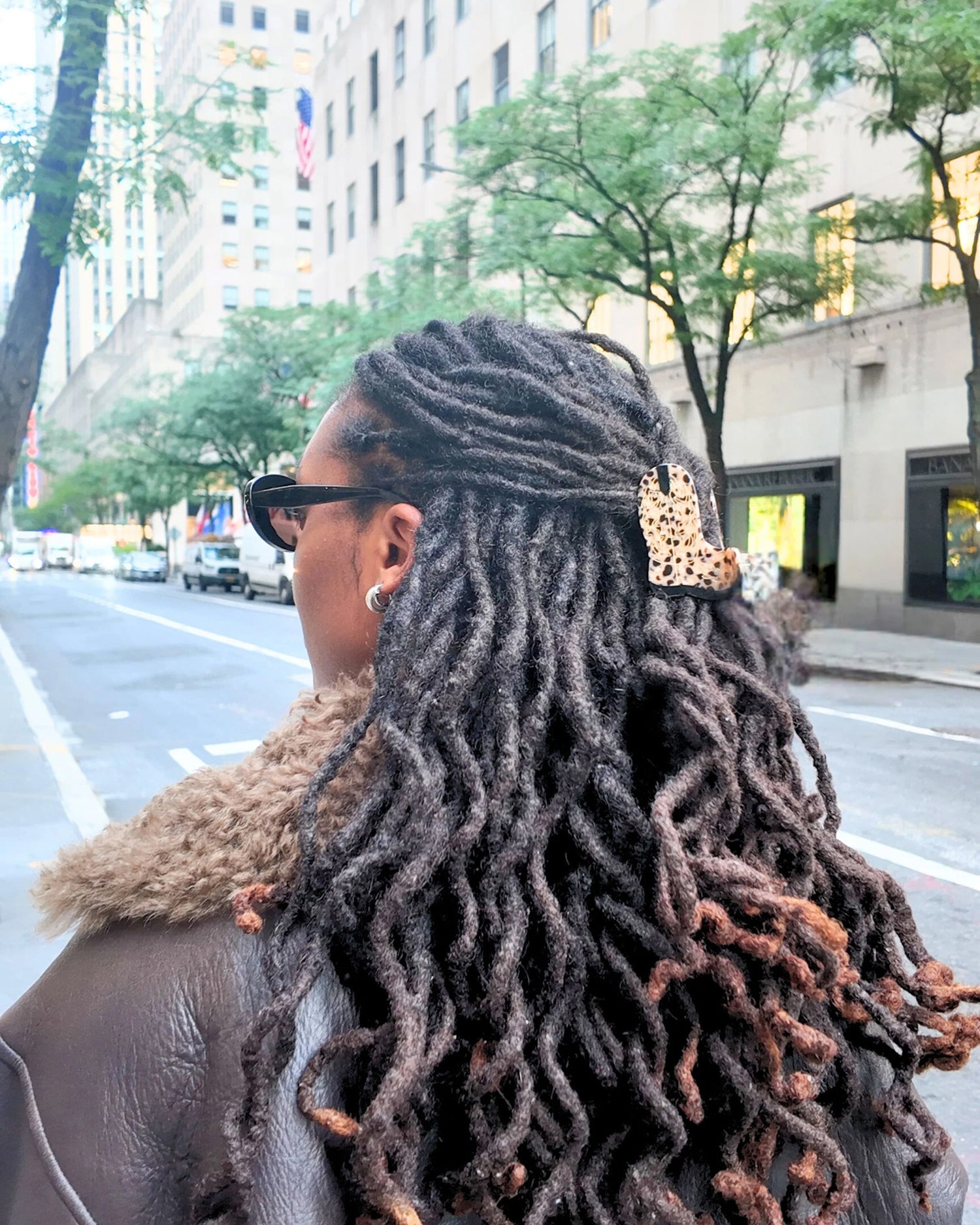 Cowboy Boot Hair Claw - Brown