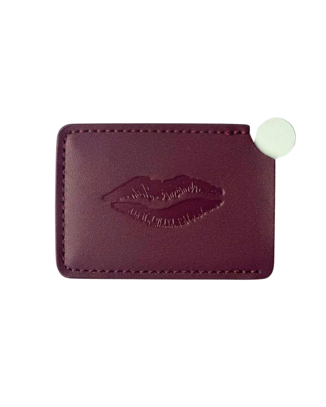Credit Card Mirror - Burgundy