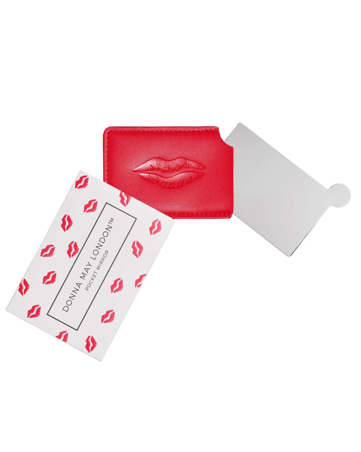 Credit Card Mirror - Red