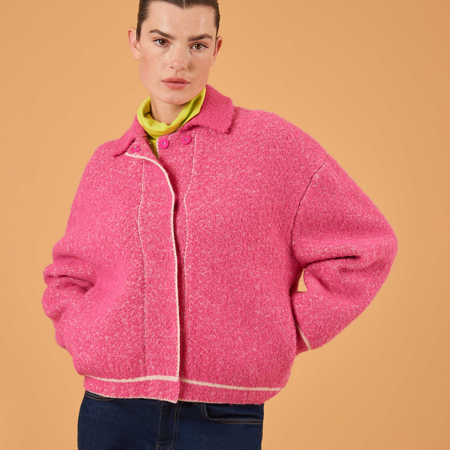 Cristian Cardigan - Pink Glow