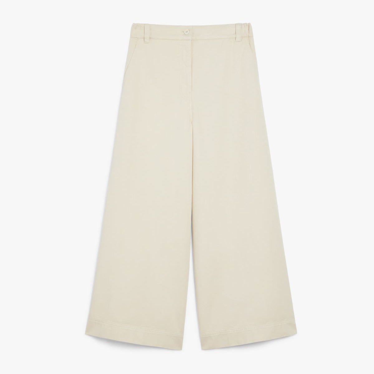 Disco Cotton Long Trouser - Sand