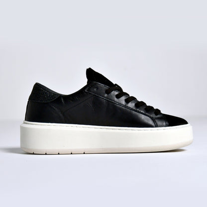 Hill Low Platform Trainer - Calf Black