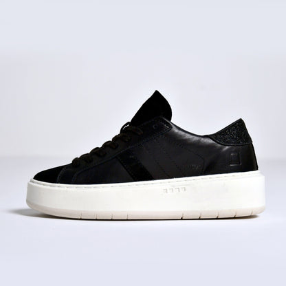 Hill Low Platform Trainer - Calf Black