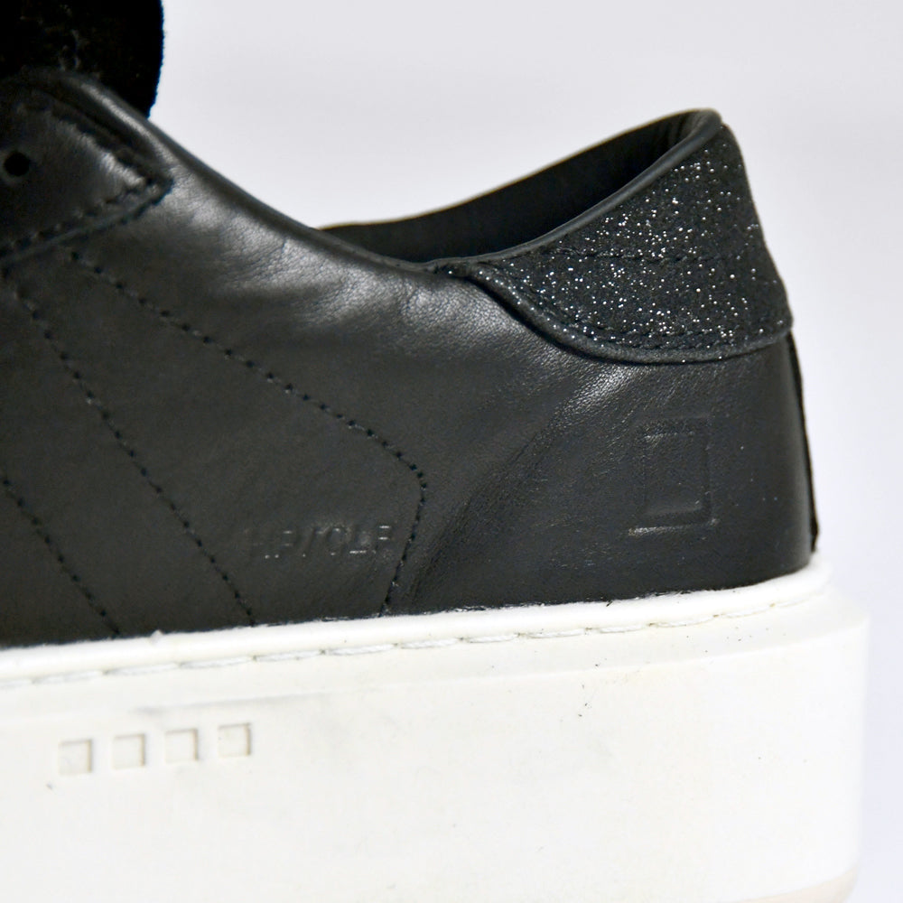 Hill Low Platform Trainer - Calf Black