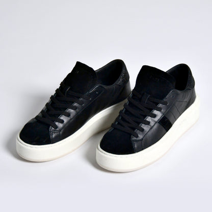 Hill Low Platform Trainer - Calf Black