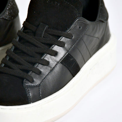 Hill Low Platform Trainer - Calf Black