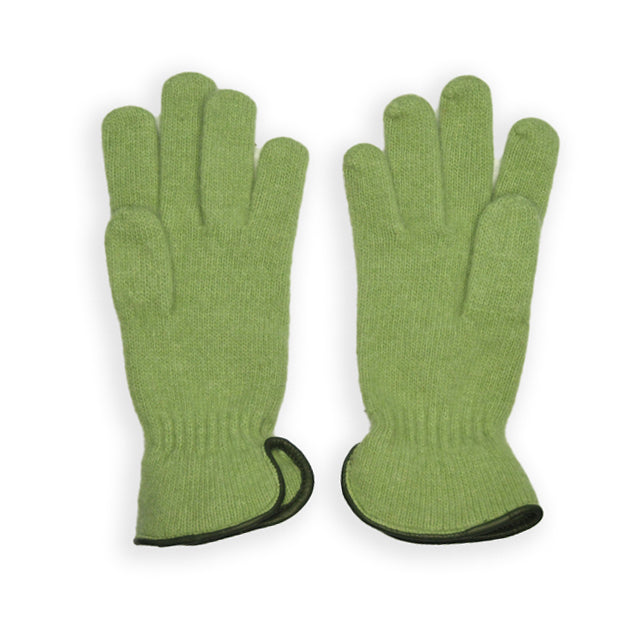 Wool Pom Pom Glove - Pistachio