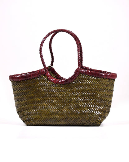 Nantucket Small Bicolor - Khaki / Bordo