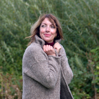 Brume Long Cardi - Natural