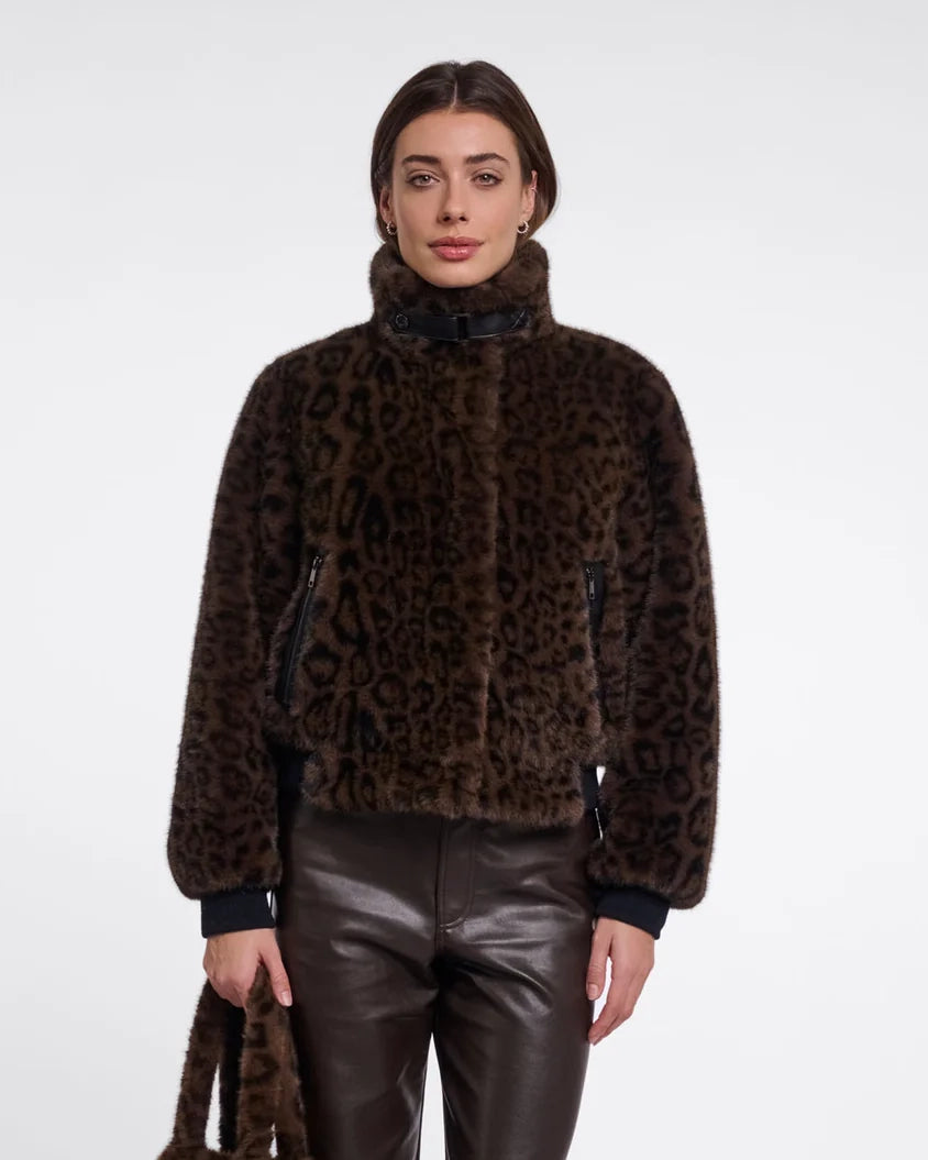 Vie Jacket - Brown Leopard