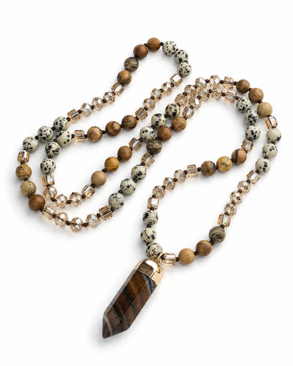 Sahara Necklace - Dalmation