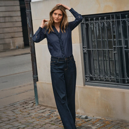 Dara Deluxe Jeans - Dark Blue