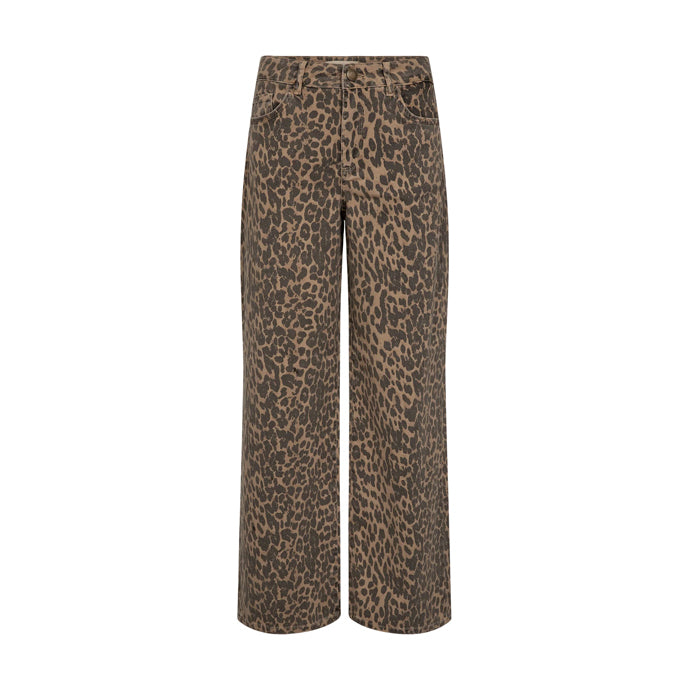 Dara Leo Pants - Leopard Print