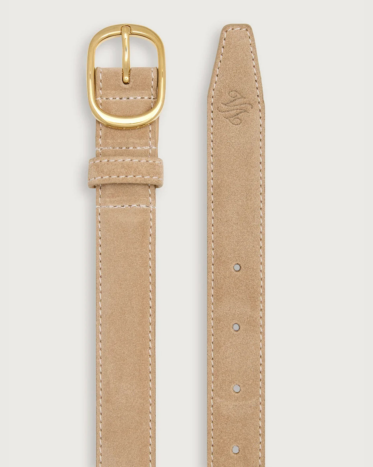 Deena Belt Suede - Sesame