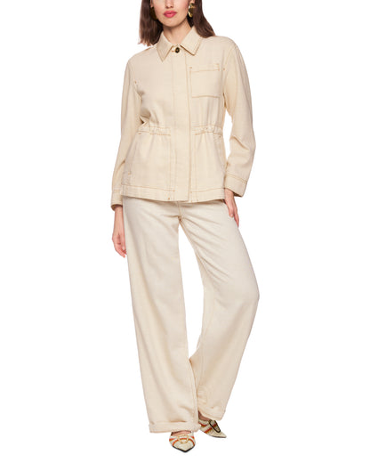 Denim Jacket - Ivory