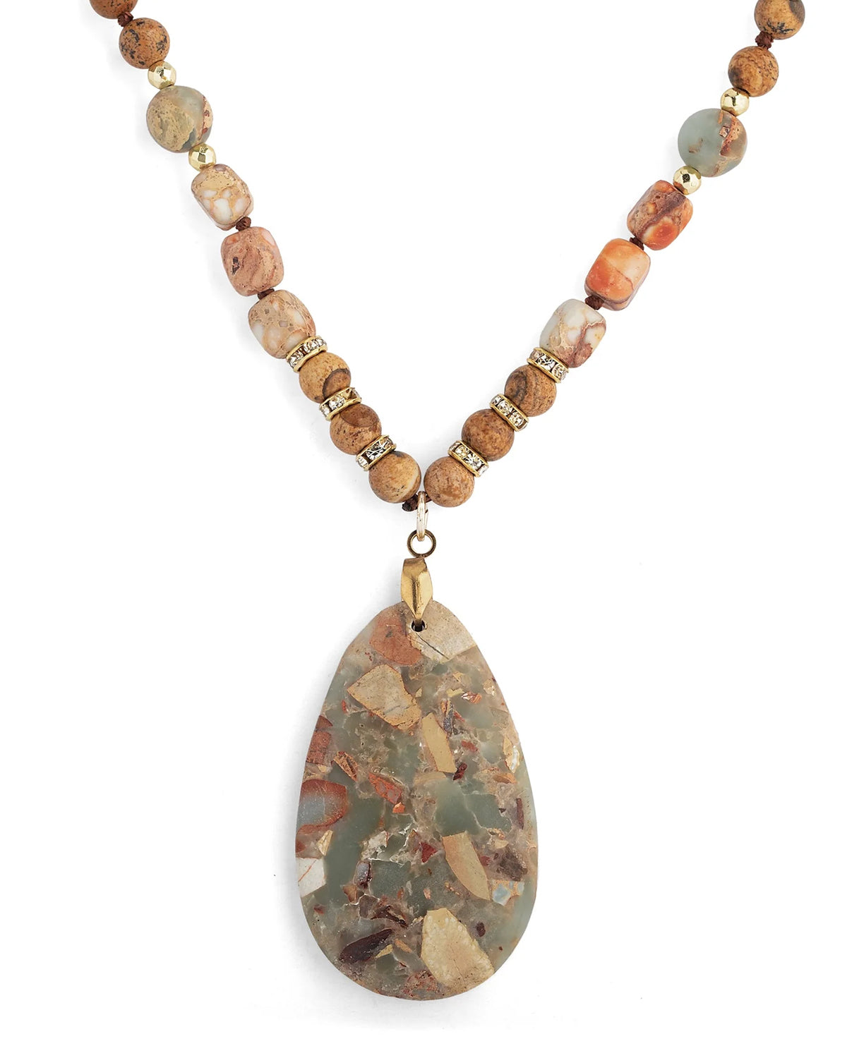 Jasper Necklace - Desert