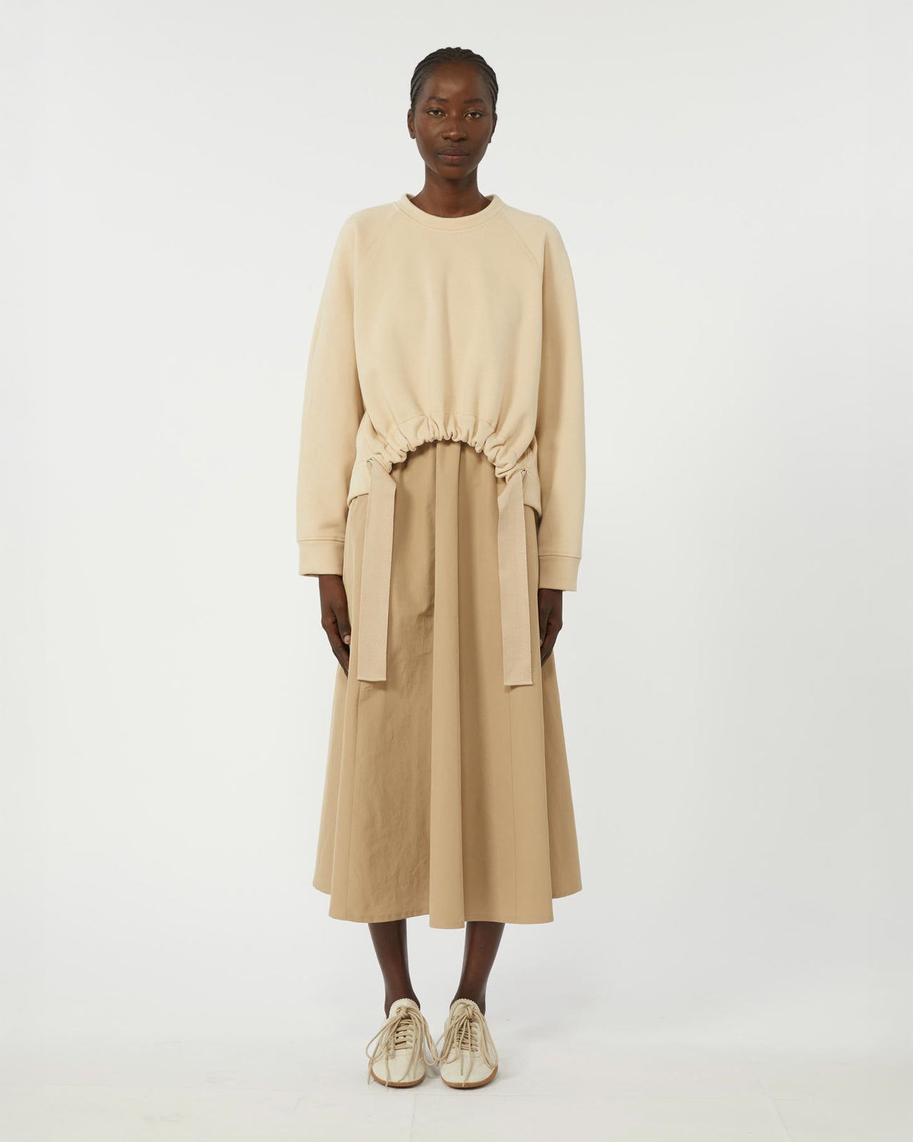 Destino 2 Piece Sweatshirt Dress Combo - Hazelnut