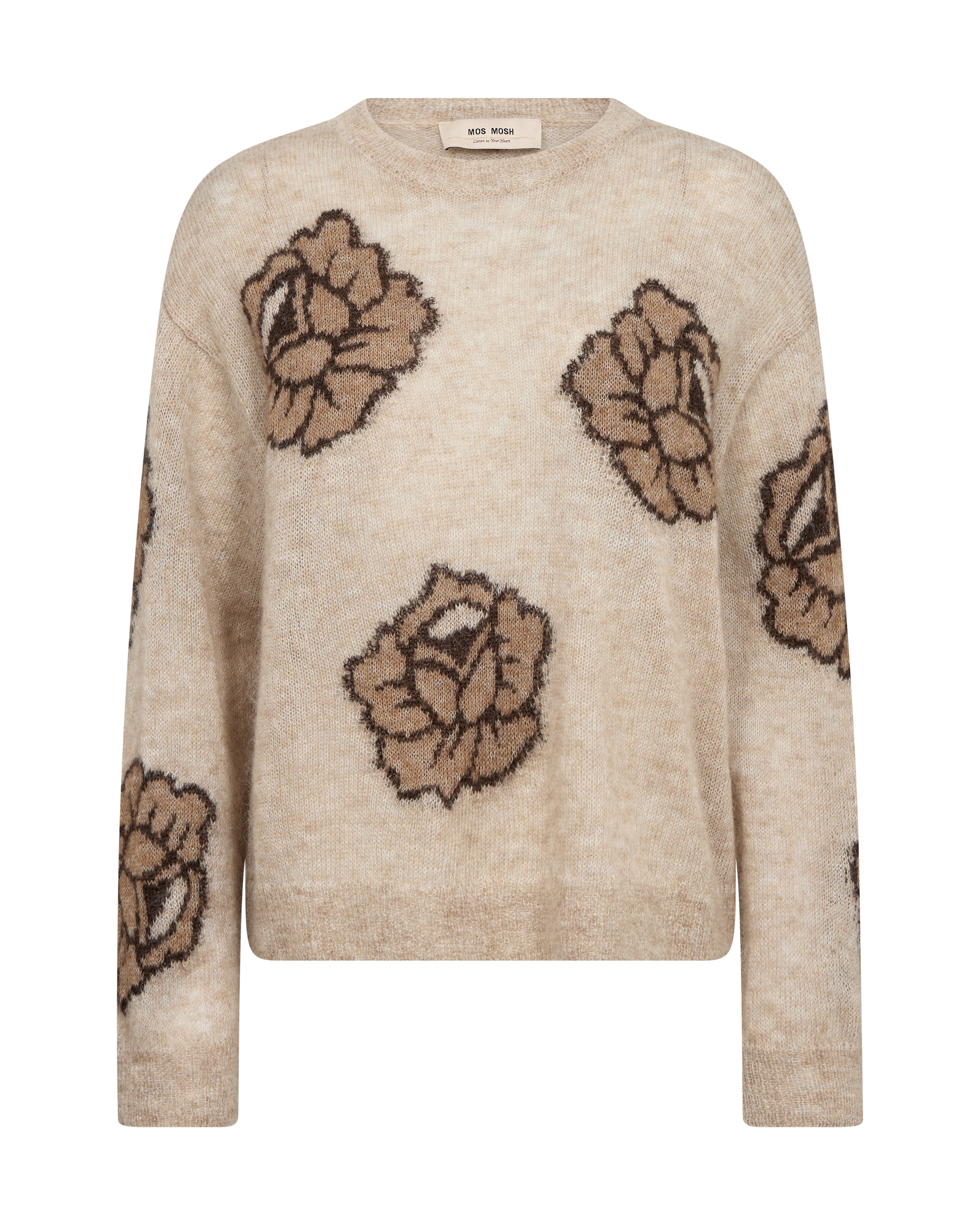 Drea Popli Knit - Doeskin