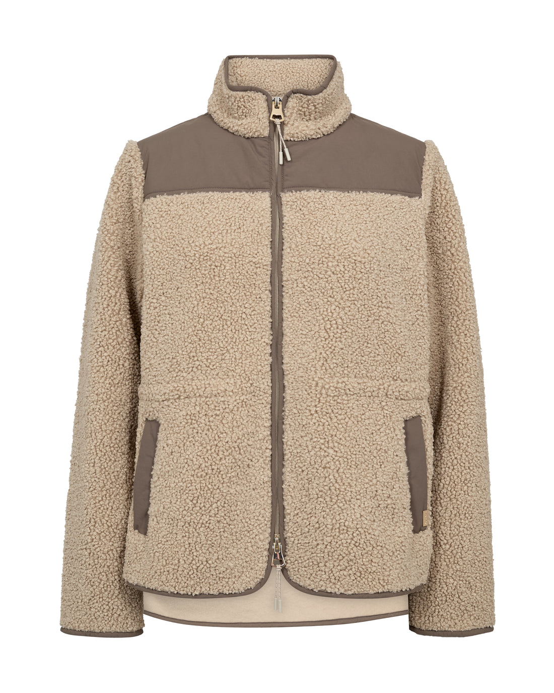 Elisa Eli Teddy Jacket - Feather Gray