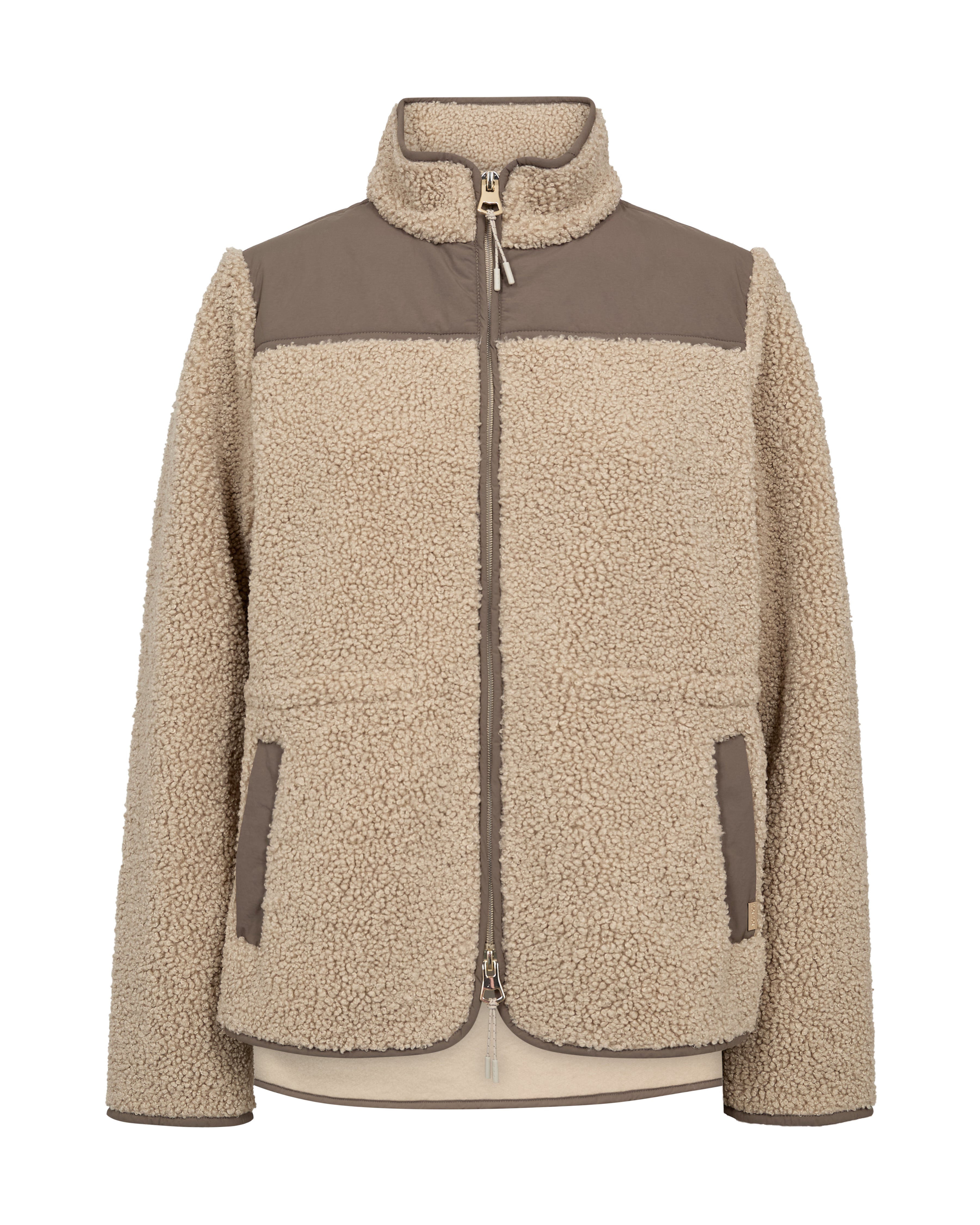 Elisa Eli Teddy Jacket - Feather Gray