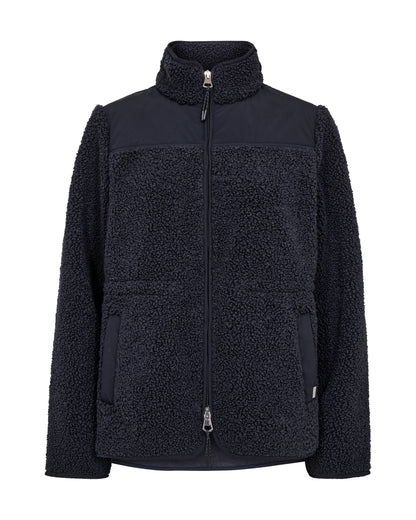 Elisa Eli Teddy Jacket - Salute Navy