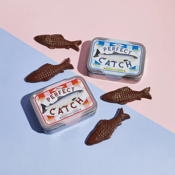 Perfect Catch Pink Tin - Milk Chocolate