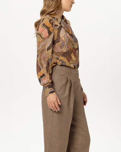 Ethnic Print Blouse - Multi