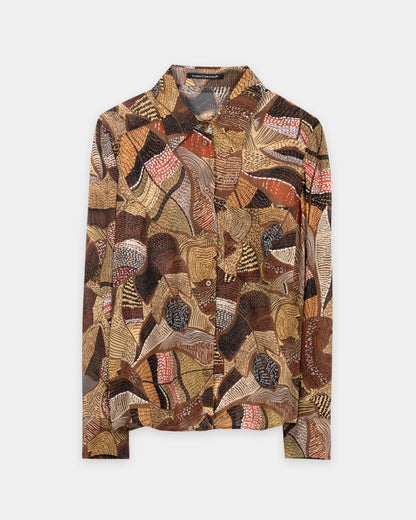 Ethnic Print Blouse - Multi