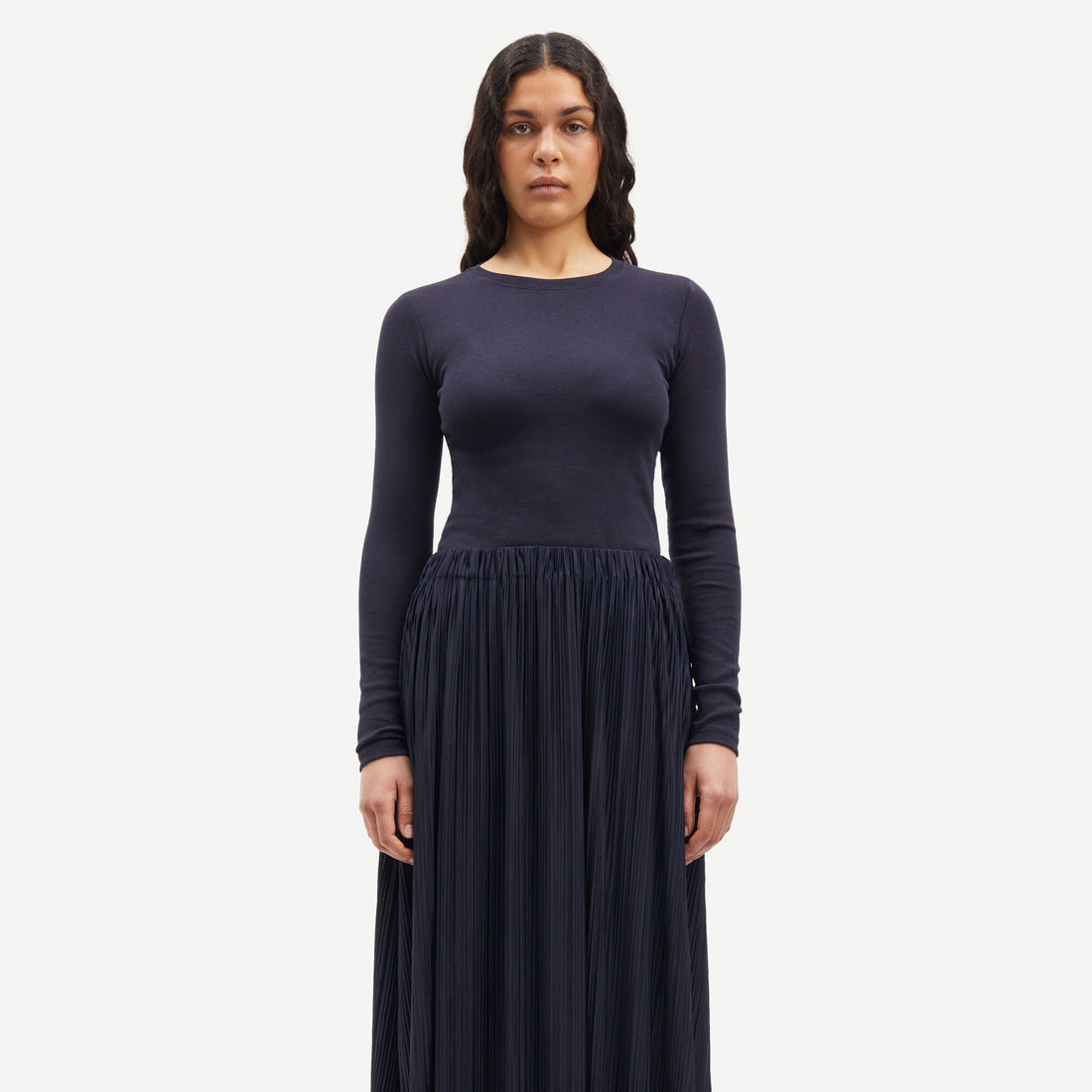 Alexa Long Sleeve Top - Night Sky