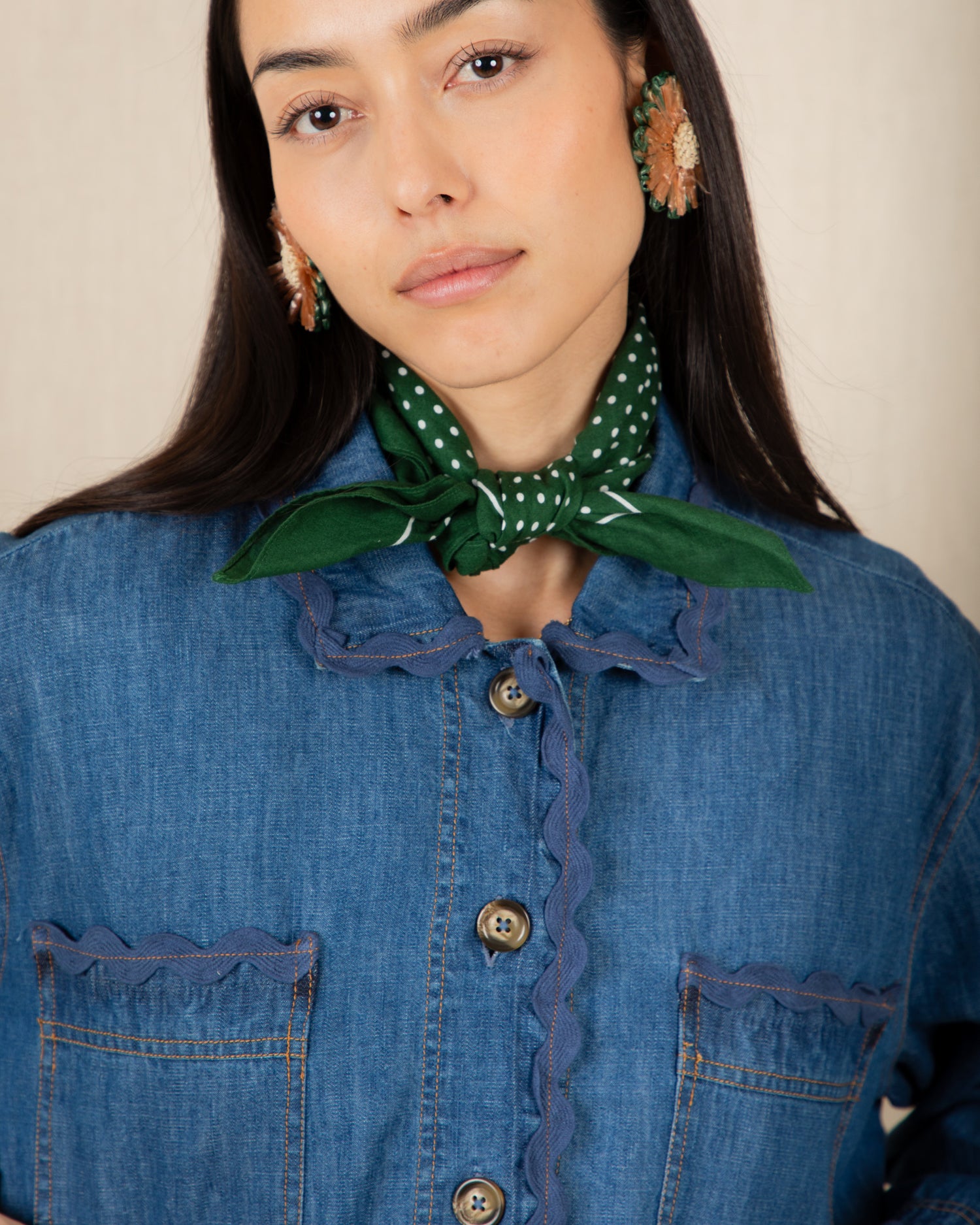 Florence Jacket - Denim Dark Wash