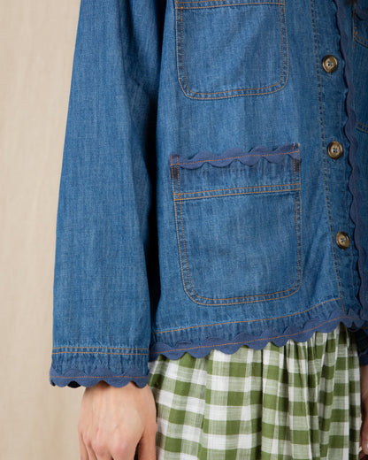 Florence Jacket - Denim Dark Wash