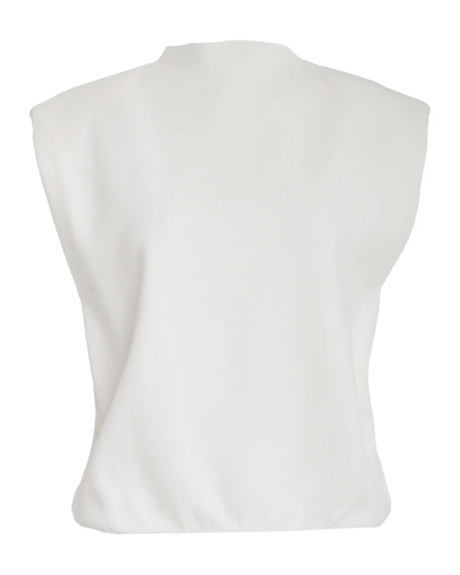 Fauna Knit Vest - Cloud Dancer