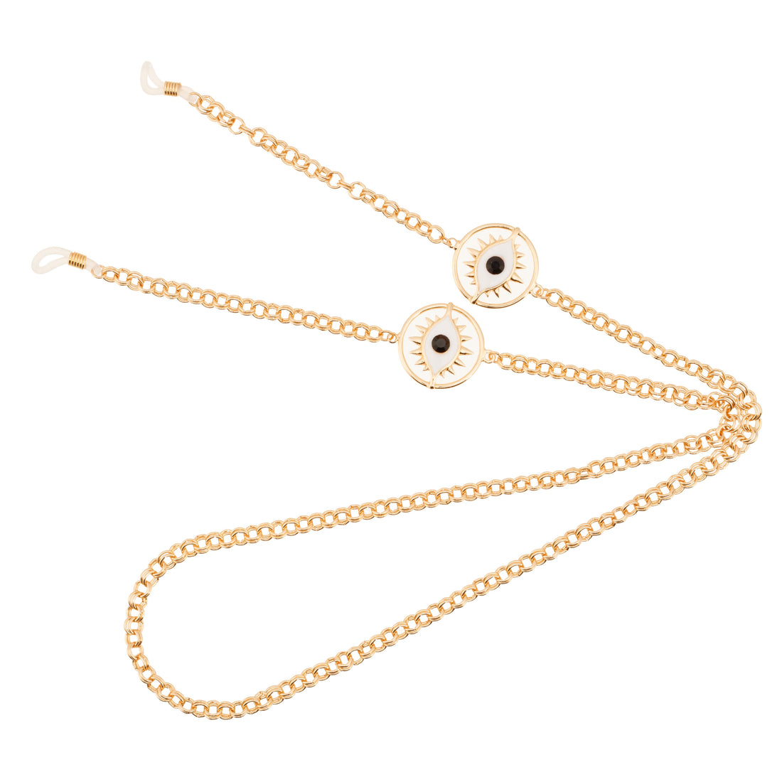 Flirty Eyes Sunglasses Chain - Gold