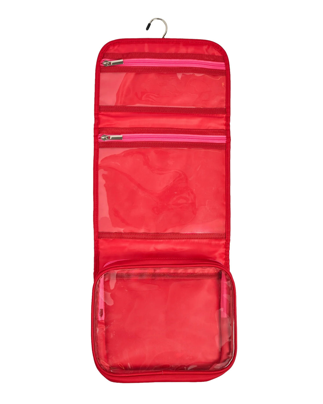Fold &amp; Go Wash Bag - Red