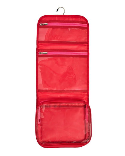 Fold &amp; Go Wash Bag - Red