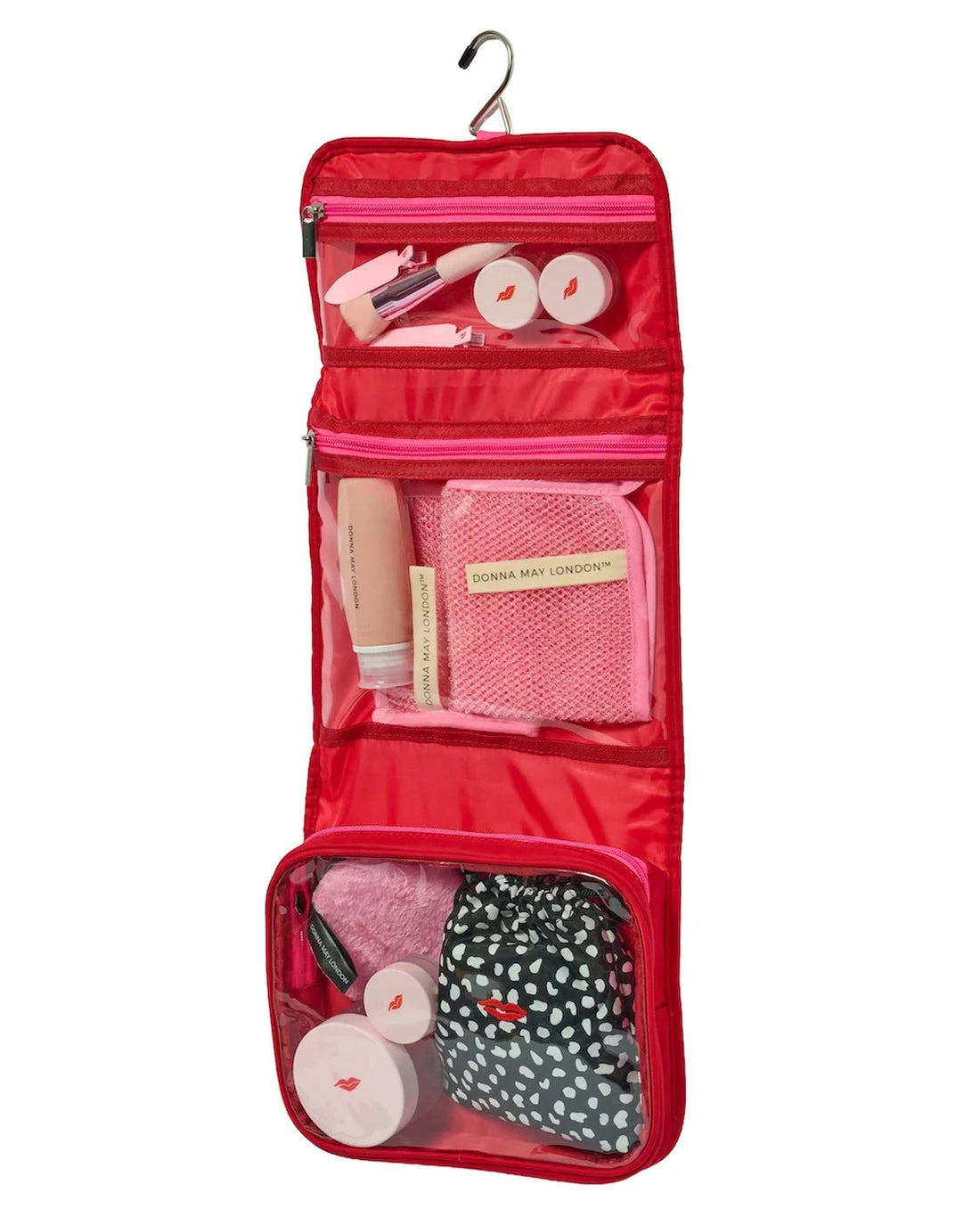 Fold &amp; Go Wash Bag - Red