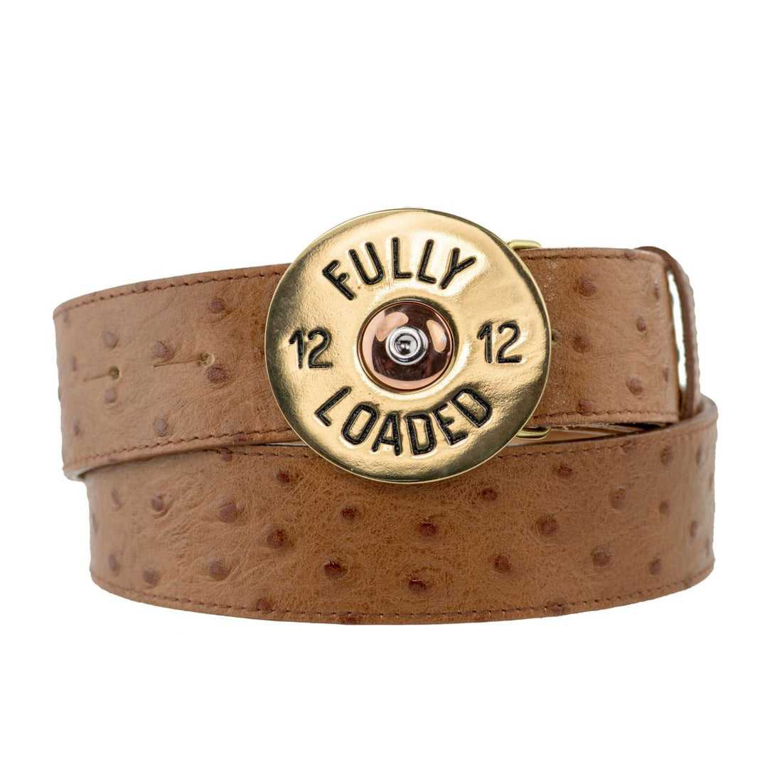 Gold Cartridge Buckle - Gold/Black