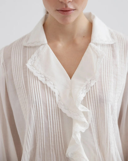 Galia Blouse - White