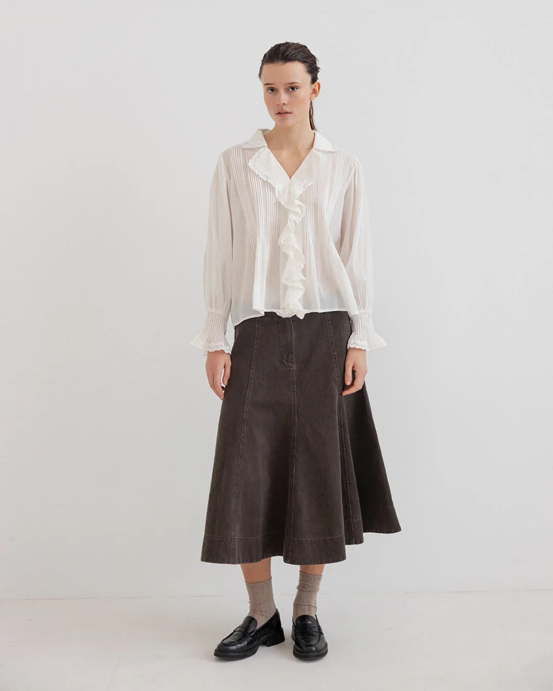 Galia Blouse - White