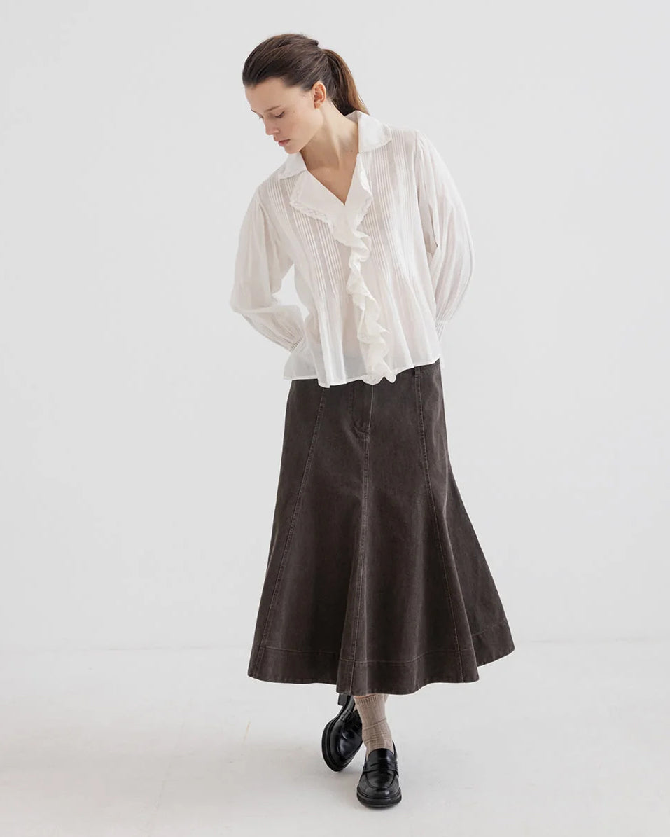 Galia Blouse - White