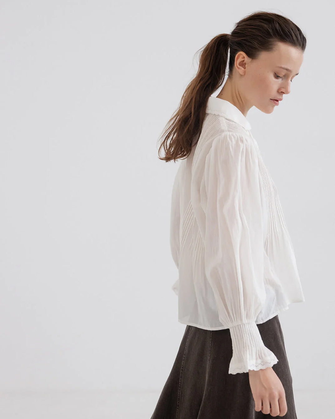 Galia Blouse - White