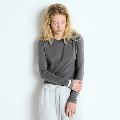 Gamipy Round Neck Sweater - Acier