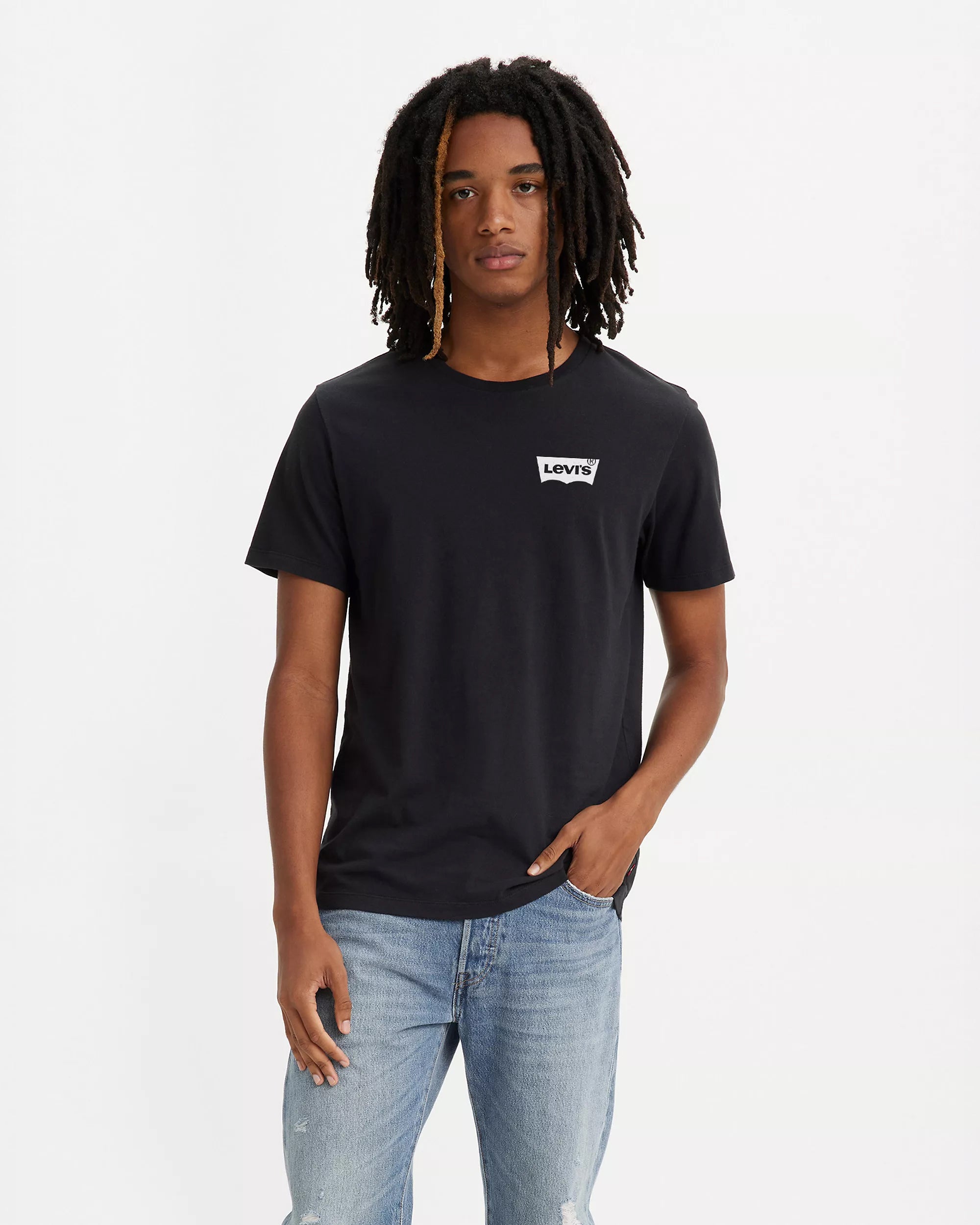 Graphic Crewneck Tee - Colour Bw Caviar