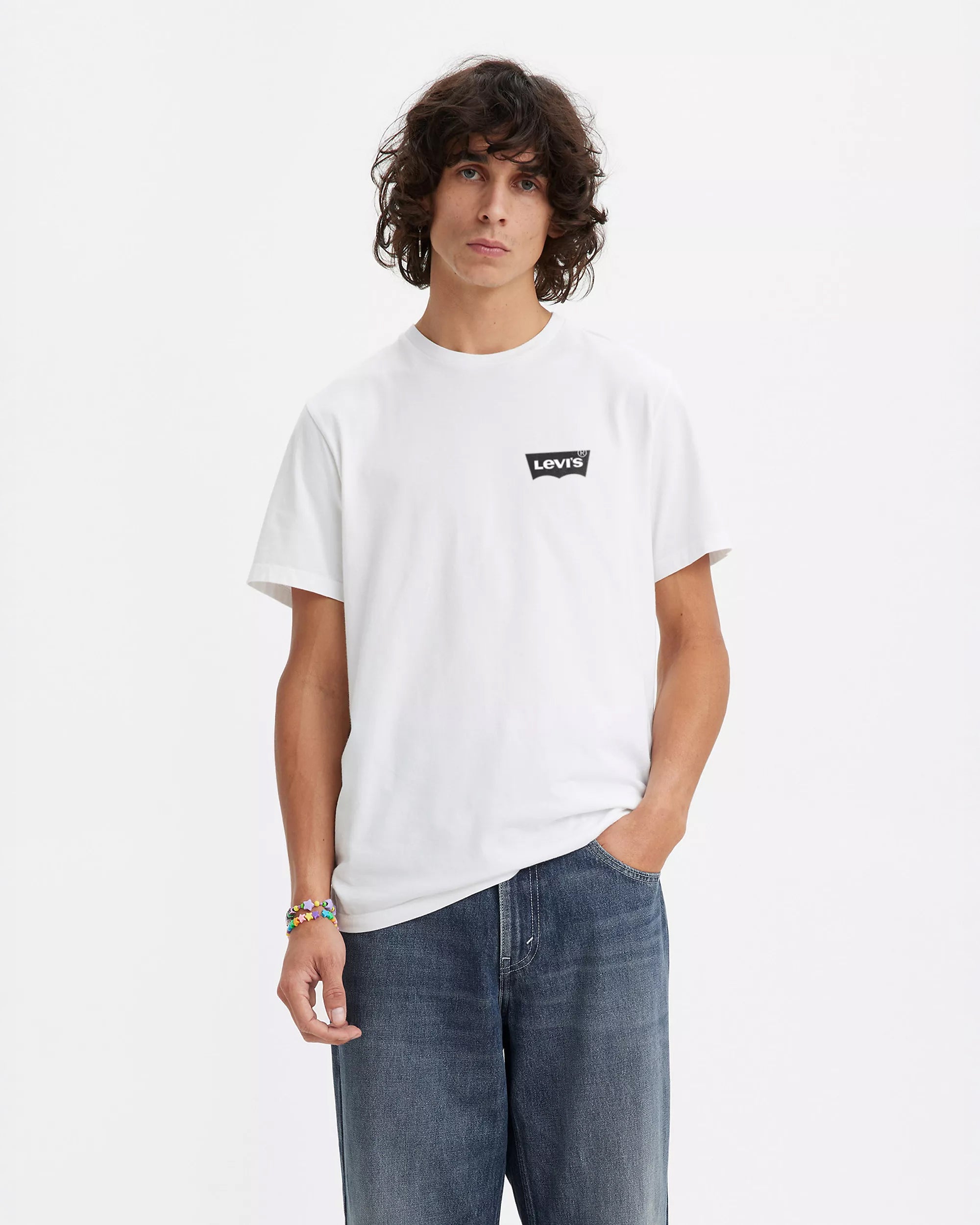 Graphic Crewneck Tee - Colour Bw White +