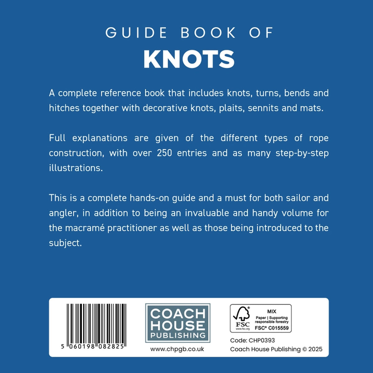 Guide To Knots - Hardback Book