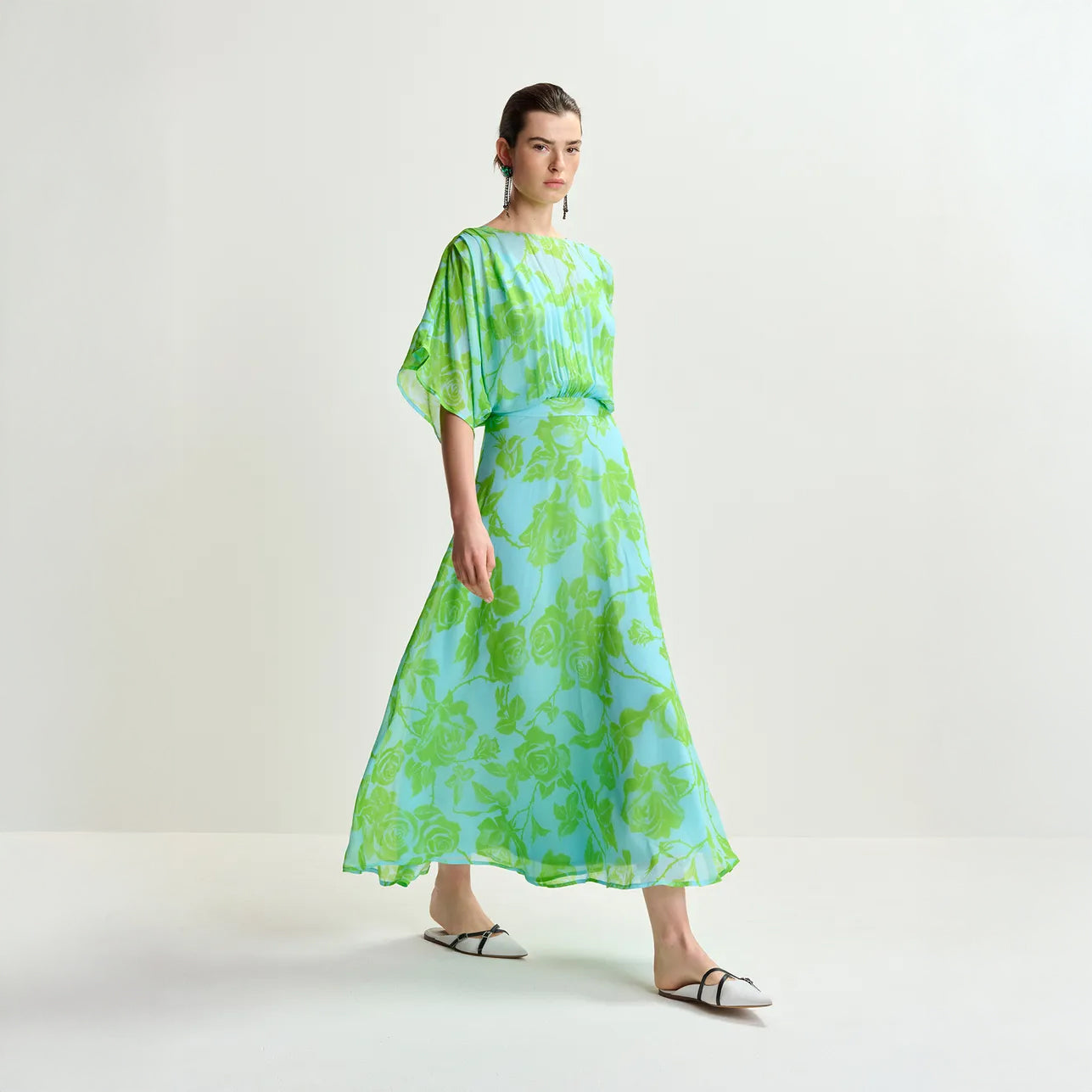 Hikart Midi Dress - Citronella