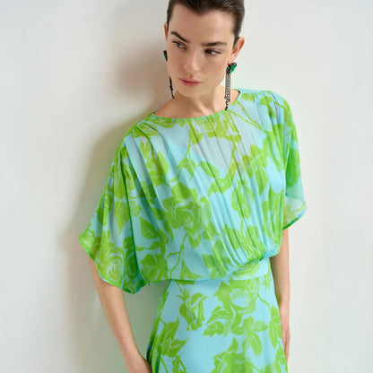 Hikart Midi Dress - Citronella